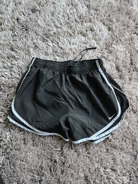 Nike Women’s Dri-Fit Shorts With Built-in Liner - Black & White